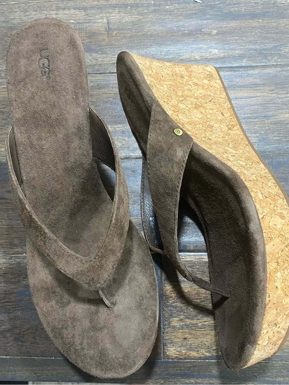 UGG platform wedges